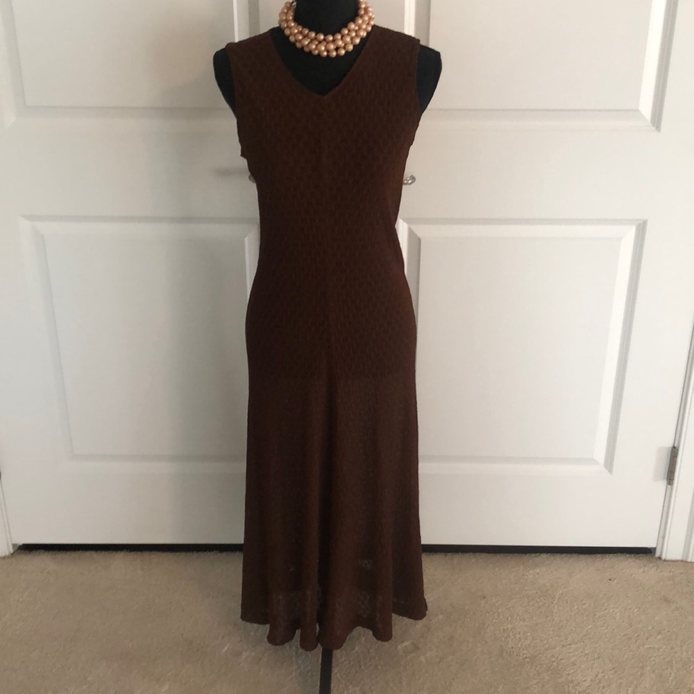 Brown light weight summer dress